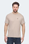 Slazenger KRATER Erkek  Bej Tişört
