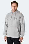 Slazenger MOONLIGHT I Erkek  Gri / Beyaz Sweatshirt