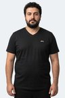 Slazenger RIVALDO JMB Erkek Büyük Beden Siyah Tişört