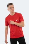 Slazenger KUPA I Erkek  Kırmızı Tişört