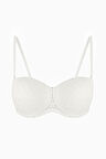 Ekru Nirvana Straplez Destekli Tek Sütyen