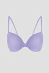 Lila Latina Hafif Destekli Sütyen