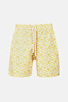 Sarı Arthus Mono Coral Erkek Deniz Şortu