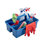 FORMÜLATÖR SEPETİ 4 BÖLMELİ (Plastik Temizlik Seti Çantası)