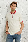 Regular Fit Geniş Kesim Polo Yaka %100 Pamuk Tişört