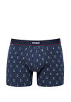 Mavi Baskılı Lacivert Boxer 0910735-30717