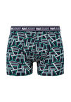 Baskılı Mavi Boxer 0911065-83077