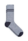 Mavi Gri Bot Çorabı 0911131-83900