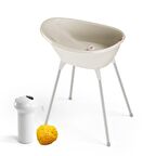 OkBaby Bella Bebek Küveti Seti Beyaz 