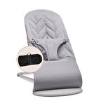 BabyBjörn Bliss Ana Kucağı Petal Woven Cotton Çantalı / Grey