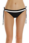 Zeki Siyah Aksesuar Detaylı Bikini Alt