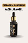 Kadın Vitamin C Leke Karşıtı Aydınlatıcı Ton Eşitleyici Kolajen 30 Ml Bakım Serumu