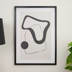 Evidea Deco Elegant Curves Tablo - 50x70 cm