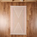 Evidea Soft Trikon Kilim - Bej - 80x150 cm