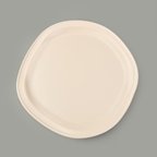 Evidea Kitchen Bloom Servis Tabağı - Krem - 29 cm 