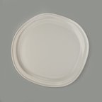 Evidea Kitchen Bloom Servis Tabağı - Gri - 29 cm 