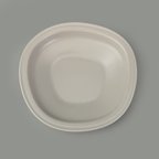Evidea Kitchen Bloom Çukur Yemek Tabağı - Gri - 23 cm 
