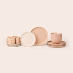 Evidea Kitchen Basic Collection 16 Parça Yemek Takımı - Krem