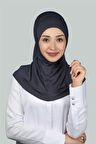 İkili Set Pratik Eşarp Hazır Türban ve Hijab Tesettür Bonesi