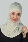 İkili Set Pratik Eşarp Hazır Türban ve Hijab Tesettür Bonesi