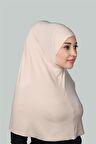 Hazır Türban Pratik Eşarp Tesettür Hijab - Namaz Örtüsü (XL)