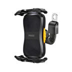 Phixi Force MT10  Dikiz Ayna Baglantili Otomatik Motosiklet ve Bisiklet Telefon Tutucu