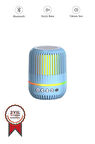 Torima GTS-2150 Mavi Kablosuz Taşınabilir RGB Işıklı Bluetooth Hoparlör Speaker