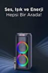 Torima BTS-2175 Bluetooth 5.3 Kablosuz Hoparlör – 2x5W Çift Hoparlör, FM Radyo, AUX, TF Kart, USB, 1200mAh Pil