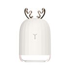 Torima H1 Sevimli Geyik Mini 220ml Hava Nemlendirici Buhar Makinesi Ve Aroma Difüzörü Beyaz