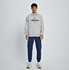 Ellesse Erkek Sweatshirt Kapüşonlu Gri