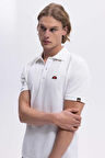 Ellesse Erkek Polo Yaka Beyaz Tişört EM460