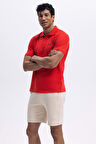 Ellesse Erkek Polo Yaka Kırmızı Tişört EM460