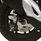 GP Kompozit RKS Freccia 150 2022-2023 Uyumlu Egzoz Koruma Takozu Siyah