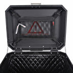 GP Kompozit 57  LT Alüminyum Motosiklet Çanta Uyumlu Çanta İçi File Siyah