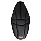 GP Kompozit Honda ADV 350 2023-2025 Uyumlu Fileli Motosiklet Konfor Sele Kılıfı Siyah