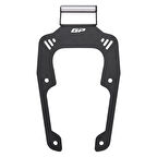 GP Kompozit Yamaha NMAX 125 / 155 2025 Uyumlu Telefon / Navigasyon Tutucu Siyah