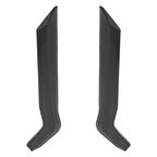 GP Kompozit Yamaha NMAX 125 / 155 2025 Uyumlu Alt Bacak Koruma Siyah