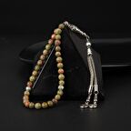 Unakit Doğal Taş Tesbih 33lük - 6mm