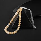 Sitrin Doğal Taş Tesbih 33lük - 8mm