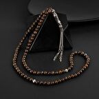 Bronzit Doğal Taş Tesbih 99luk - 6mm