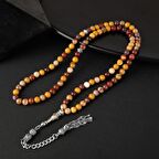 Jasper Doğal Taş Tesbih 99luk - 6mm