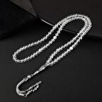 Kristal Kuvars Doğal Taş Tesbih 99luk - 6mm