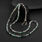 Yeşil Florit Doğal Taş Tesbih 99luk - 6mm