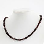 Dragon Jasper 6 mm Dizi Doğal Taş Kolye