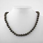 Pirit 8 mm Düğümlü Doğal Taş Kolye