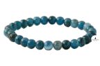 Mavi Apatit 6mm Doğal Taş Bileklik