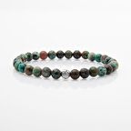 Krizokol 6mm Doğal Taş Bileklik