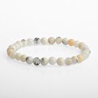 Süt Opal 6mm Doğal Taş Bileklik