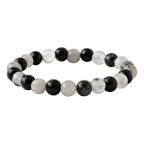 Rutilli Kuvars 8mm Doğal Taş Bileklik