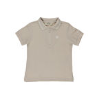 Panço Erkek Çocuk Triko Yakalı Pike T-shirt Sarı